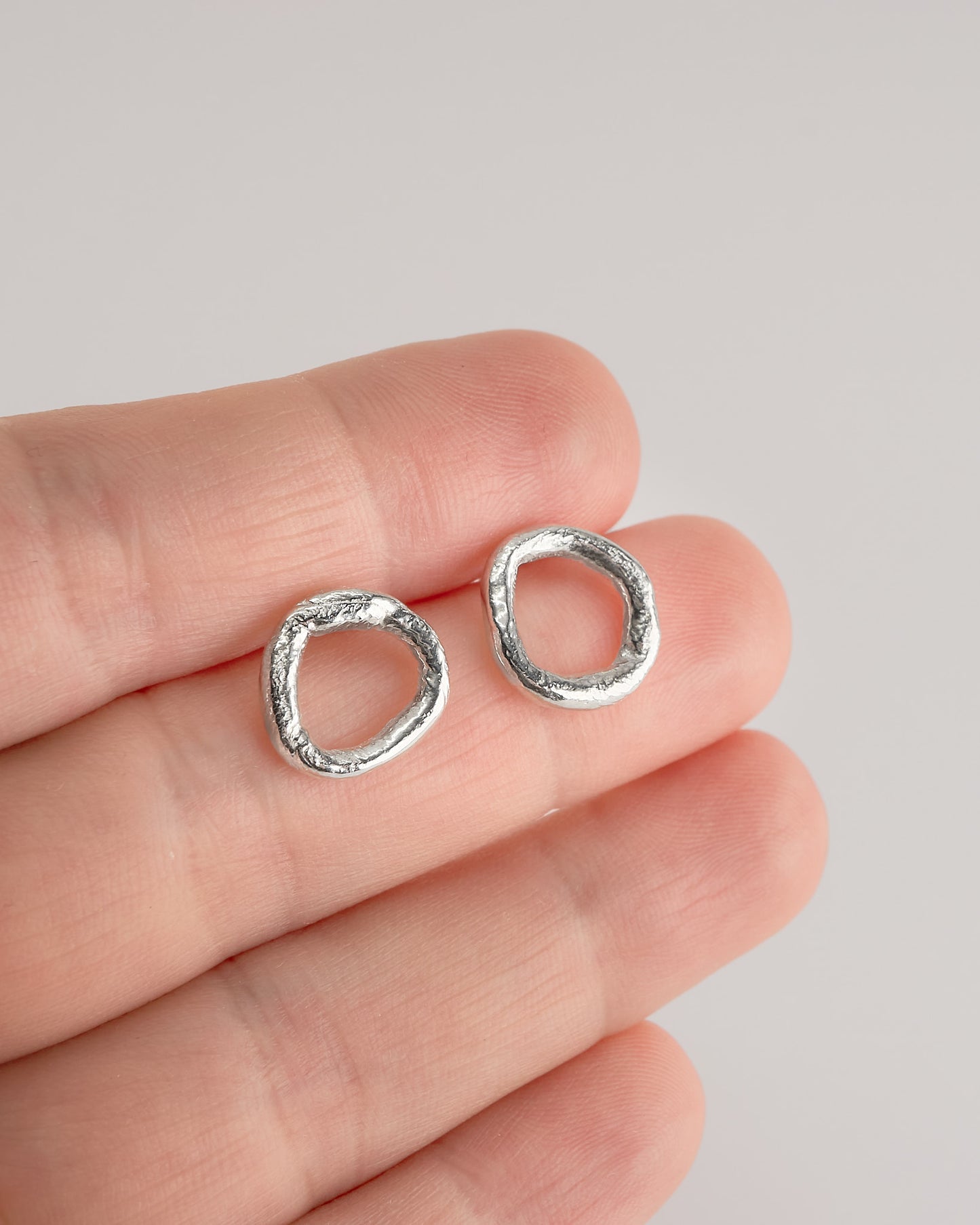 Cove Organic Ring Studs