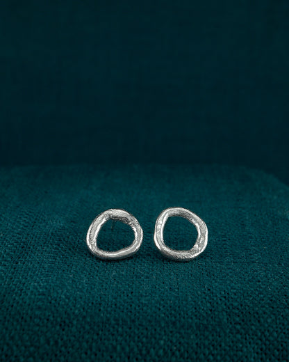 Cove Organic Ring Studs